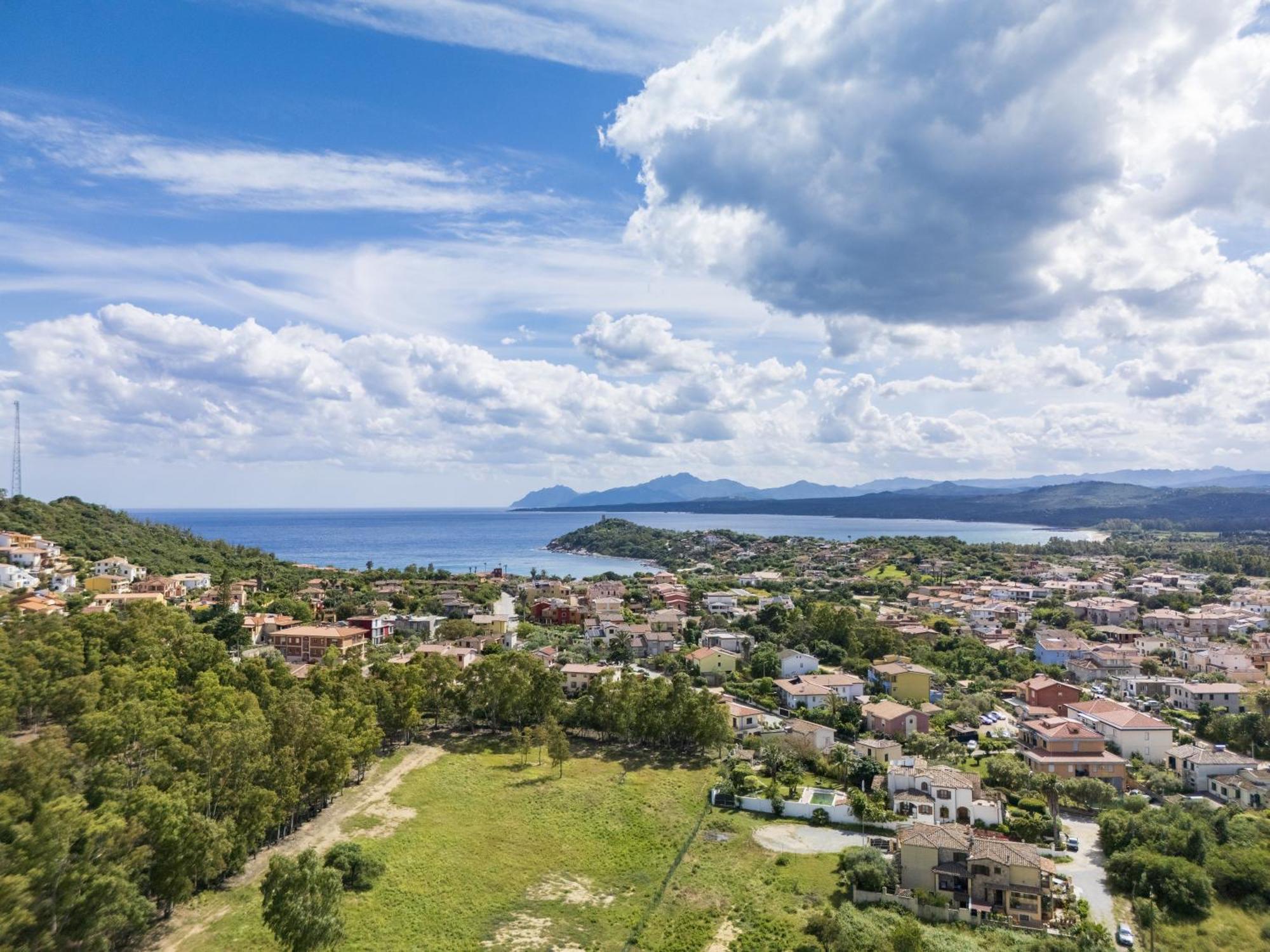 Bilocale 10 al mare con veranda Àrbatax Esterno foto